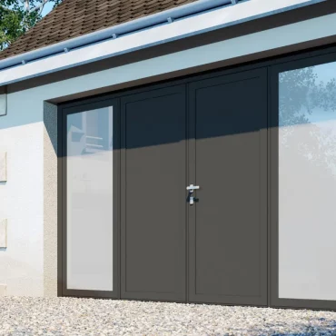 Porte battante TY PAU aluminium garage