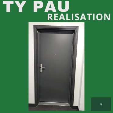 Rénovation porte entrée palière mazeres Lezons isolation phonique et acoustique et thermique, sécurité a2p*