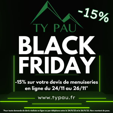 Black friday menuiserie et volet