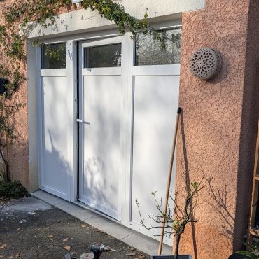 porte de garage pour isolation