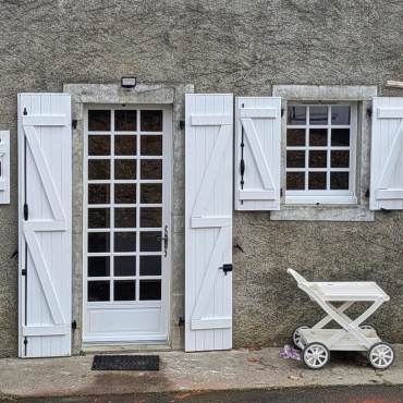 Porte fenetre et fenetre bois