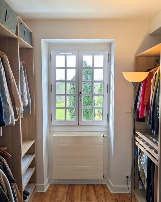 Porte fenetre et fenetre bois intérieur