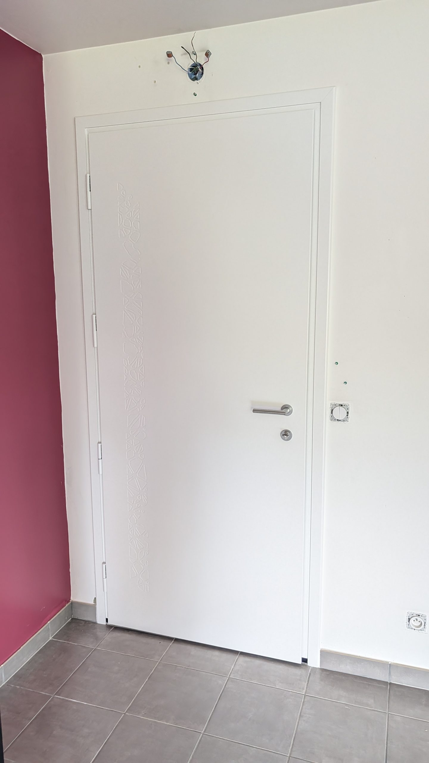 porte bi color intérieur