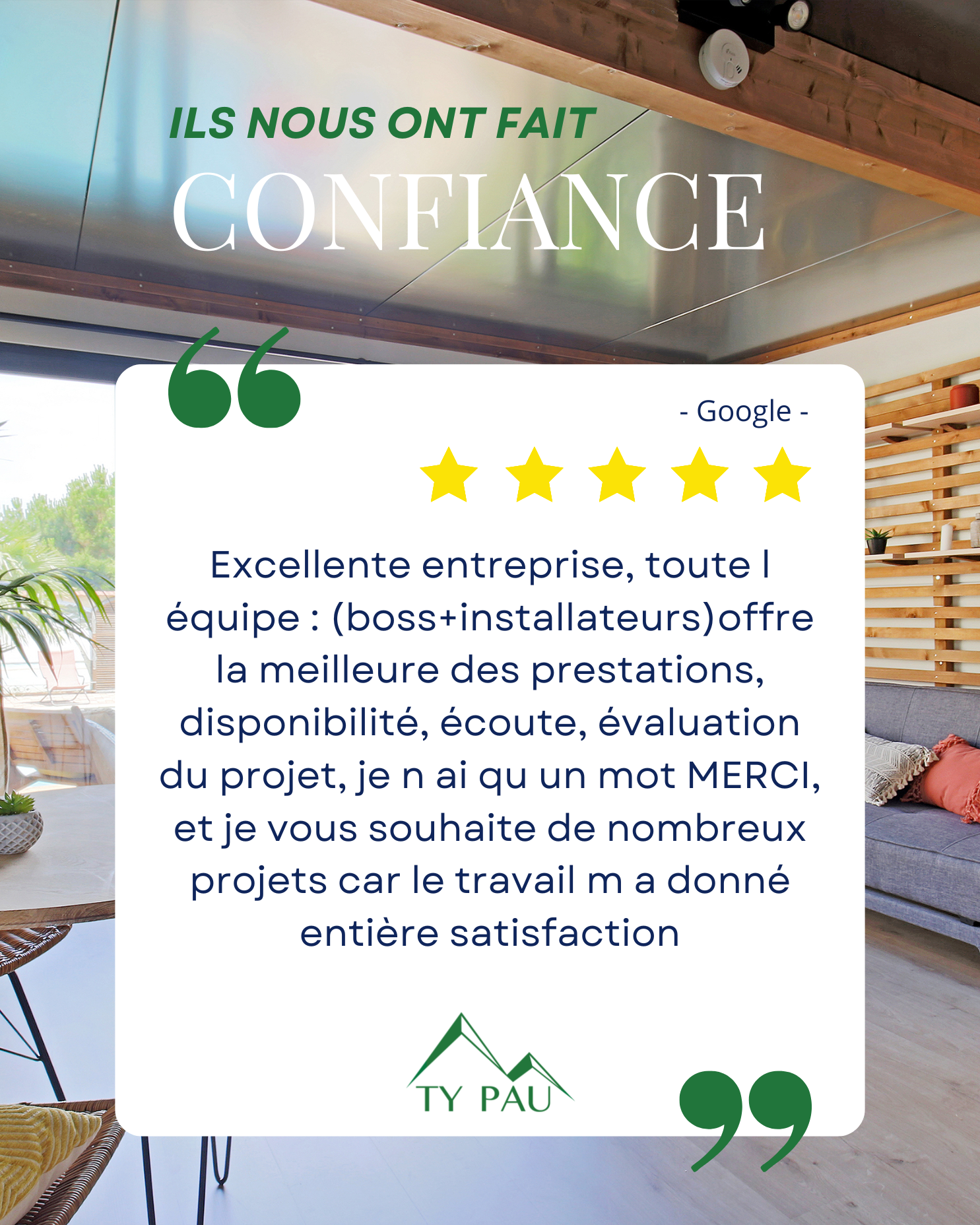 avis client positif ty pau