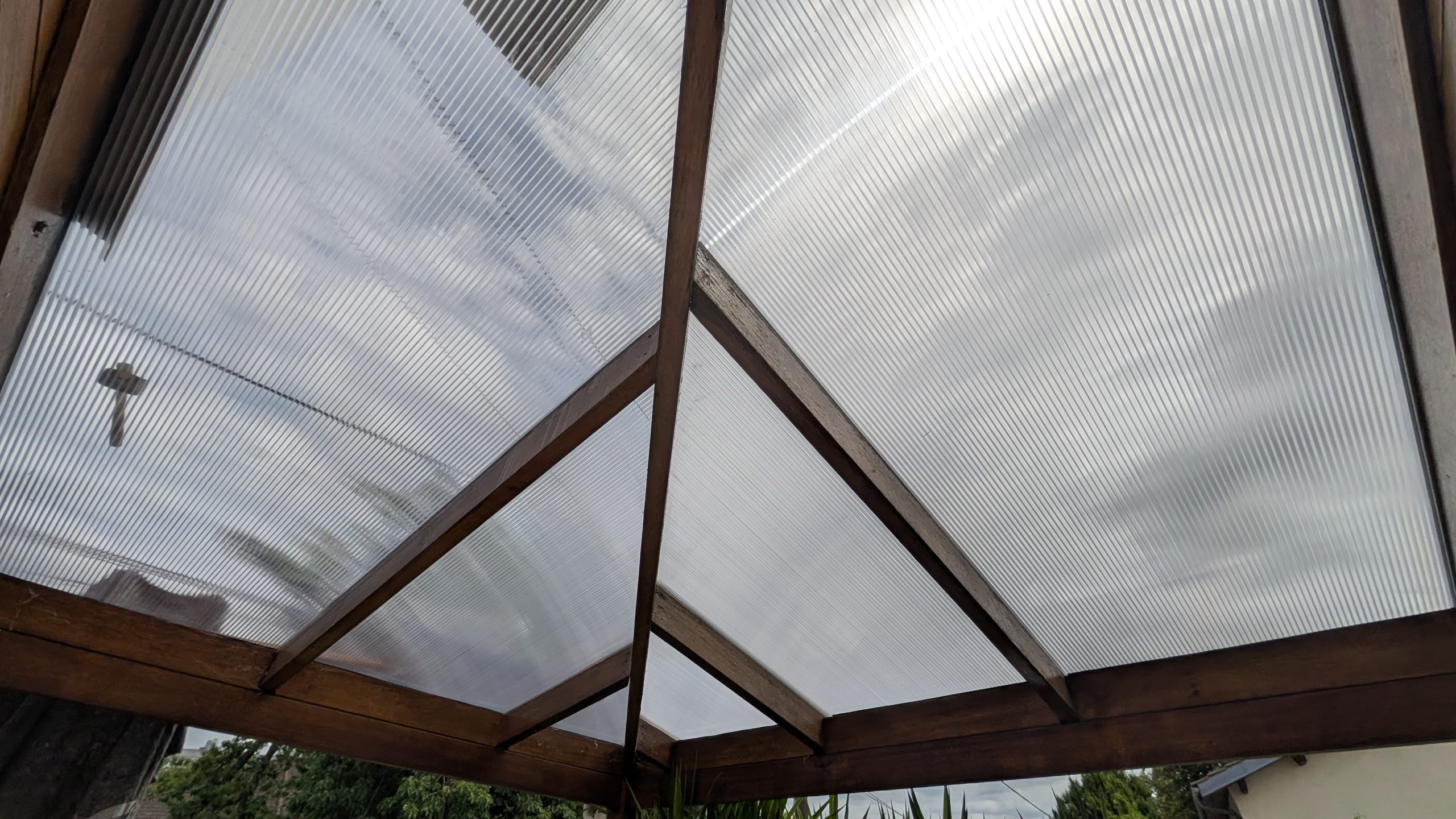 réparation de toiture de véranda anti UV